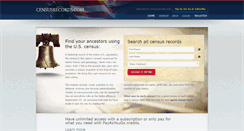 Desktop Screenshot of censusrecords.com